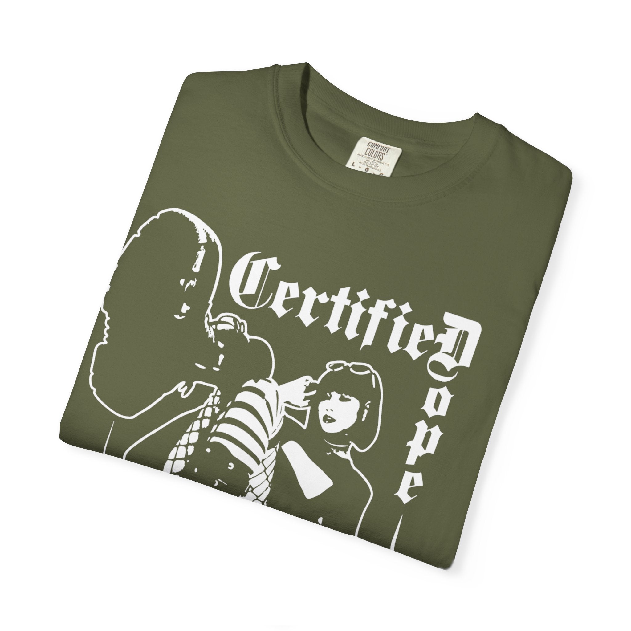 Certified Dope | Vintage-Inspired Unisex T-Shirt, Perfect for Casual Outfits, Gift for Friends, Music Lovers, Graphic Tee