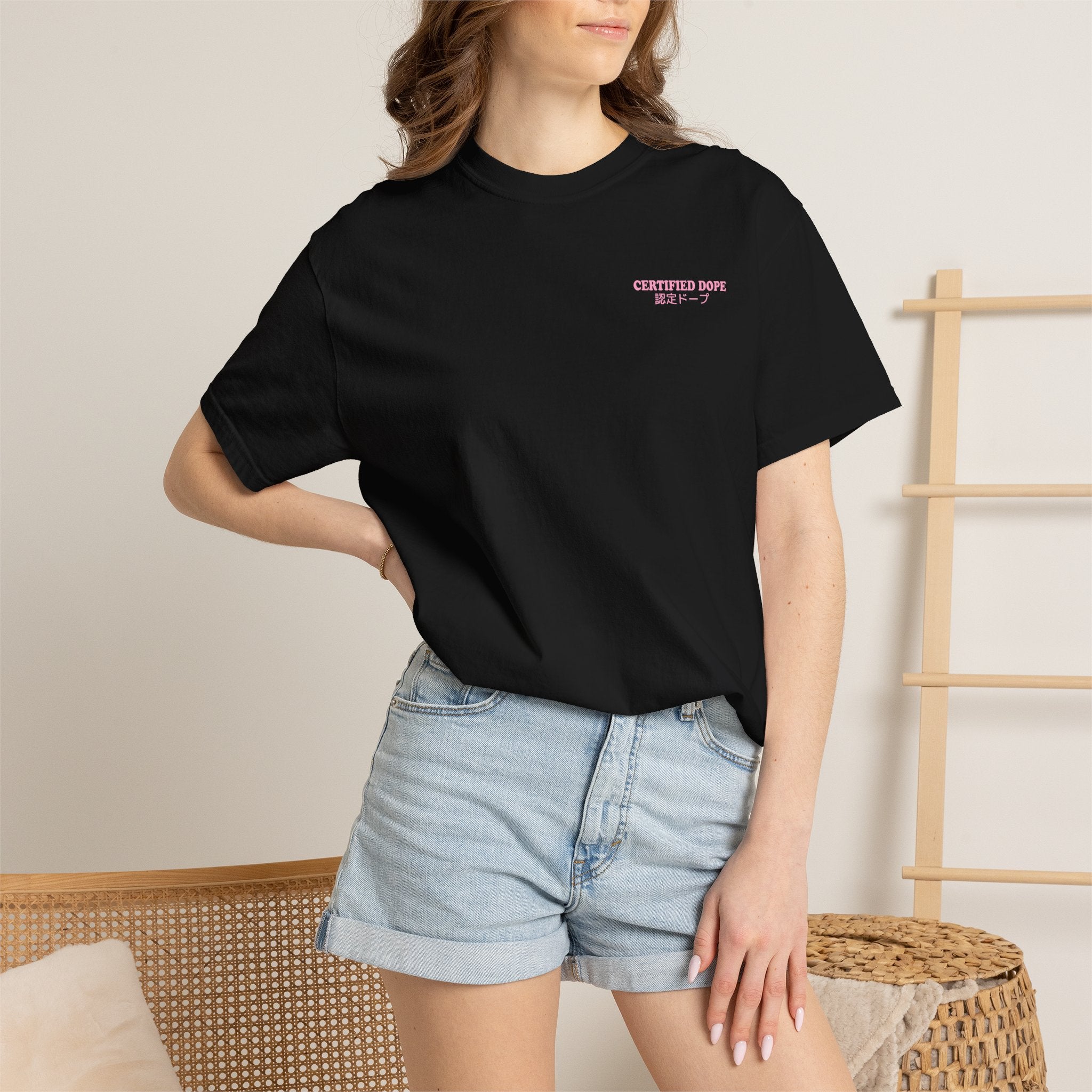 Cherry Blossoms | Certified Dope | Unisex Garment-Dyed T-shirt