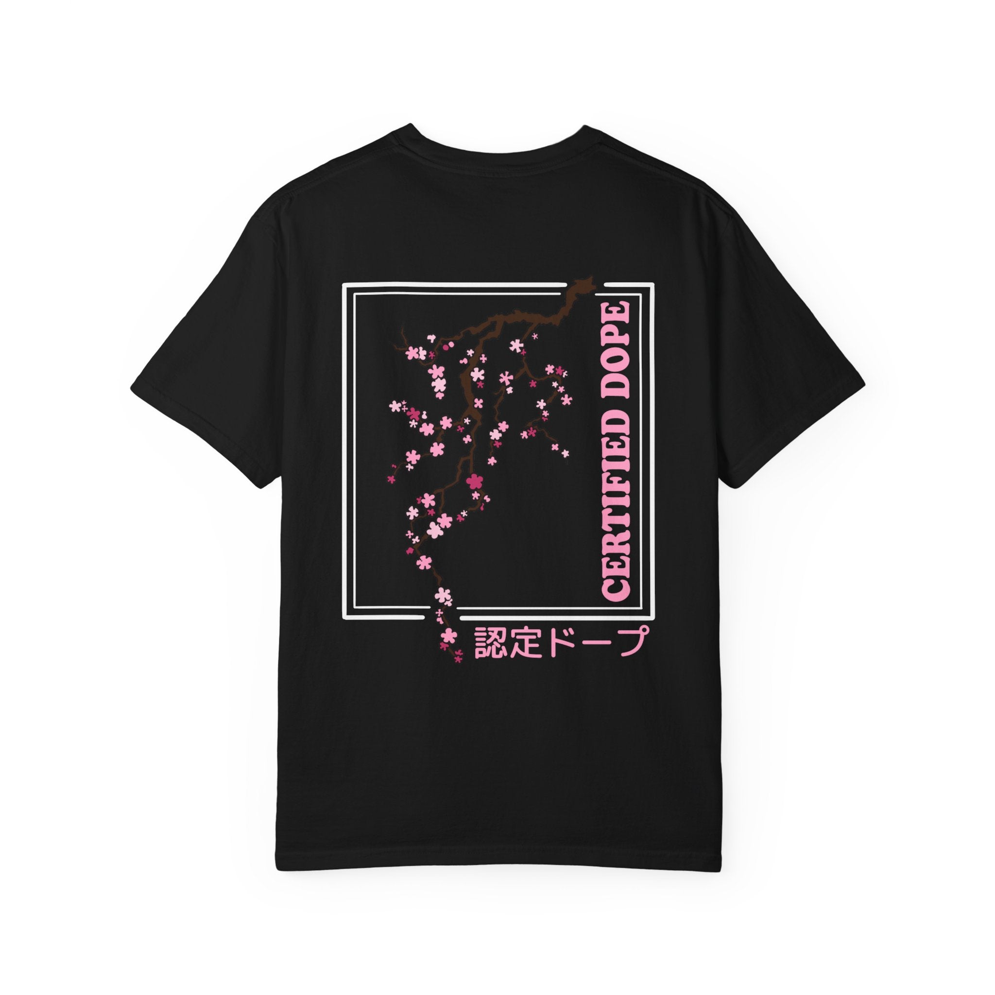 Cherry Blossoms | Certified Dope | Unisex Garment-Dyed T-shirt